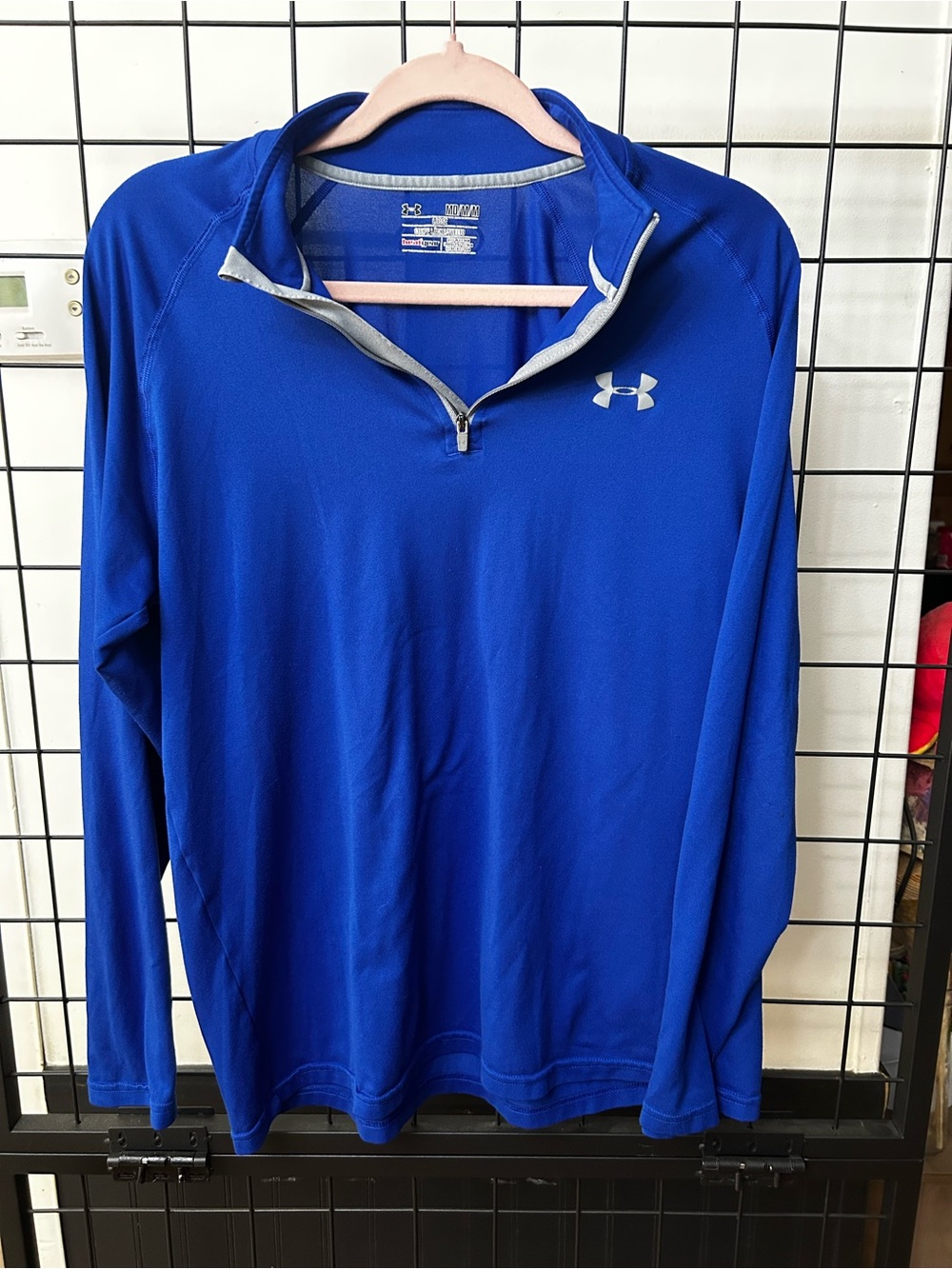 Under Armour Men’s Royal Blue Quarter-Zip Athletic Pullover